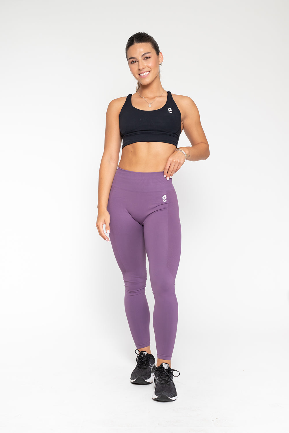 Calzas Seamless Adapt Blueberry Purple