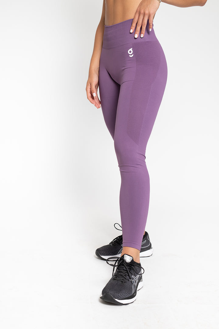 Calzas Seamless Adapt Blueberry Purple