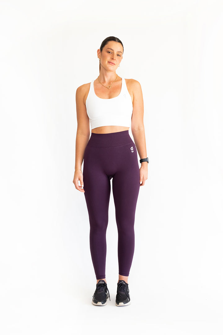 Calzas Seamless Basic Intense Purple