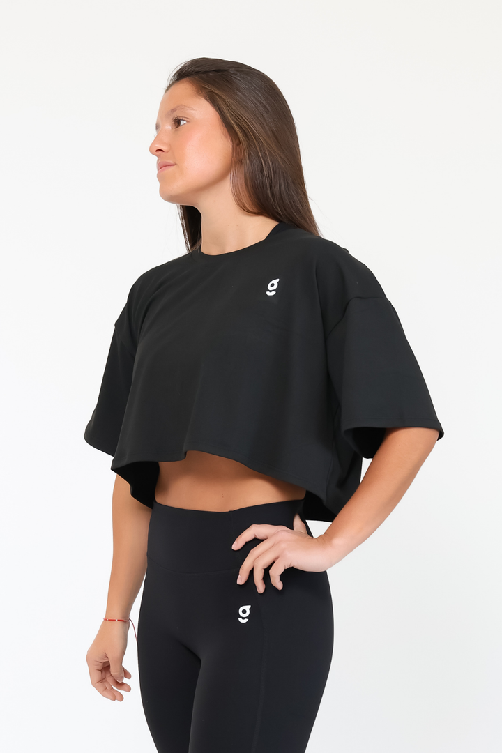 Polera Deportiva Flow JetBlack